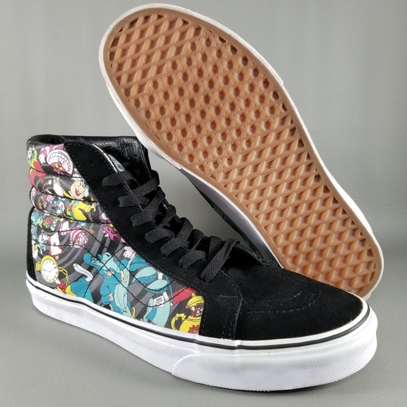 alice in wonderland vans size 8